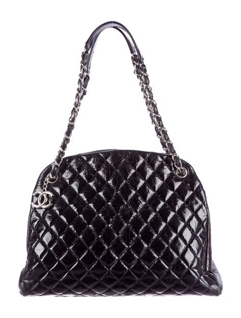 chanel just mademoiselle bowler bag|Chanel mademoiselle quilted bag.